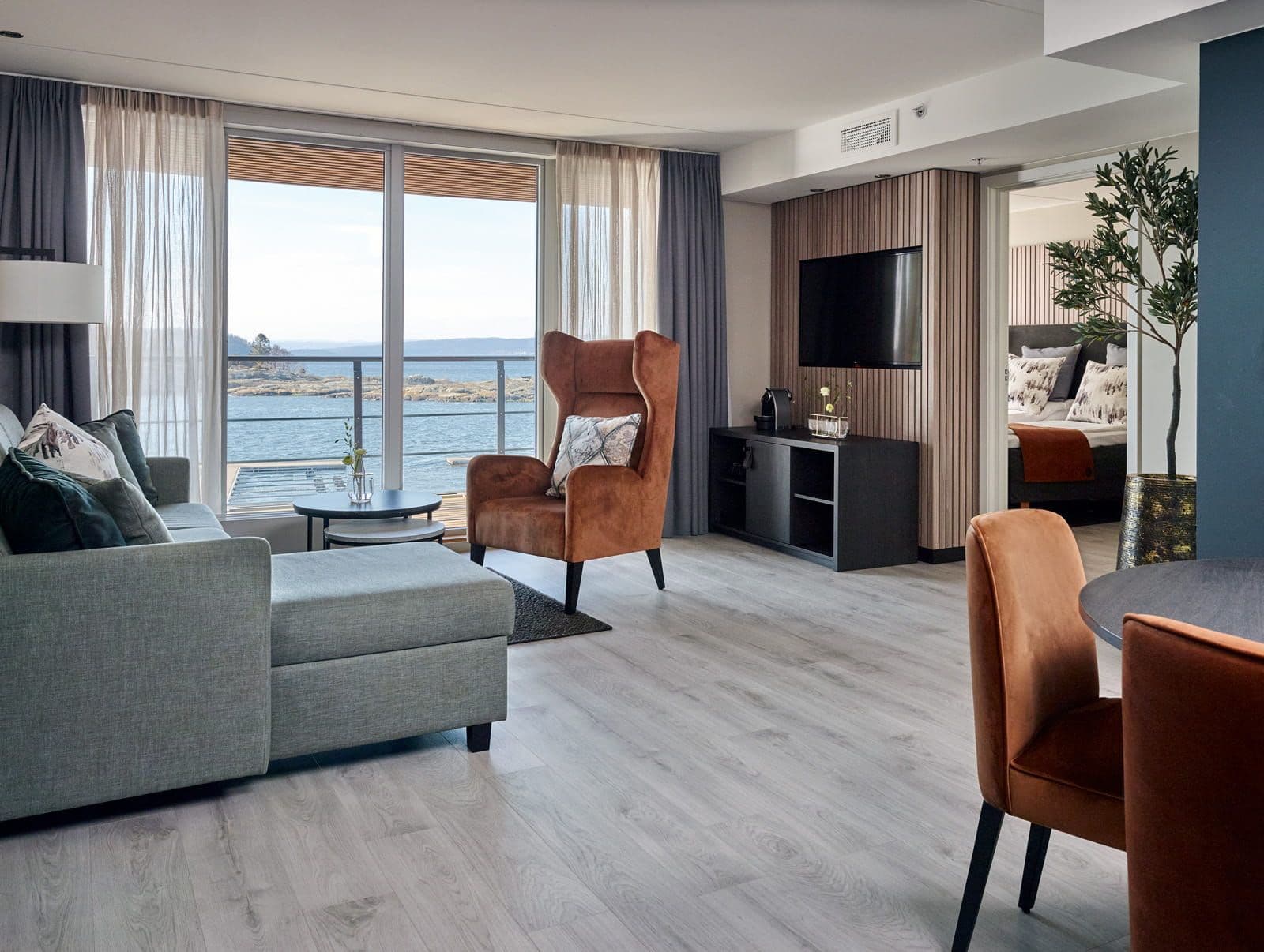 cool hotel interior